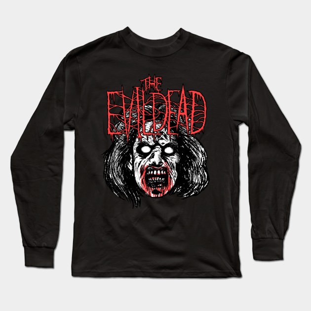 Evil Death Long Sleeve T-Shirt by chrisraimoart